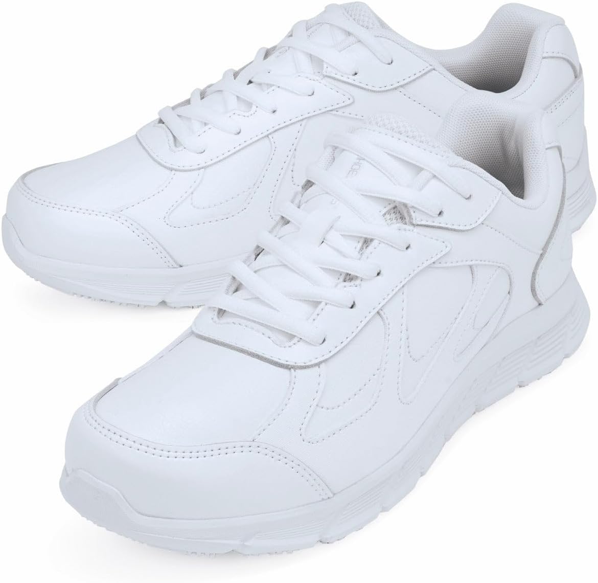 Shoes for Crews Galley II, мужские противоскользящие рабочие туфли, водоотталкивающие, рабочая обувь для сферы общественного питания, черные или белые, белый — фото 2