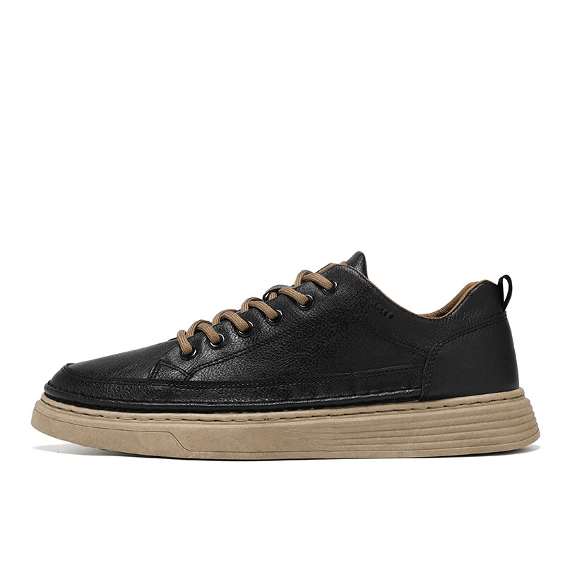 

Туфли мужские Men"s Casual Men Low-Top Mushilandi, черный/коричневый