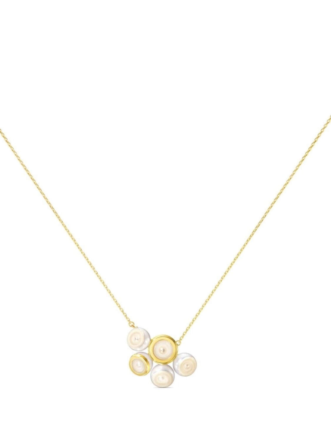 

Колье M/G Sliced Bezel из желтого золота с жемчугом TASAKI, золотой
