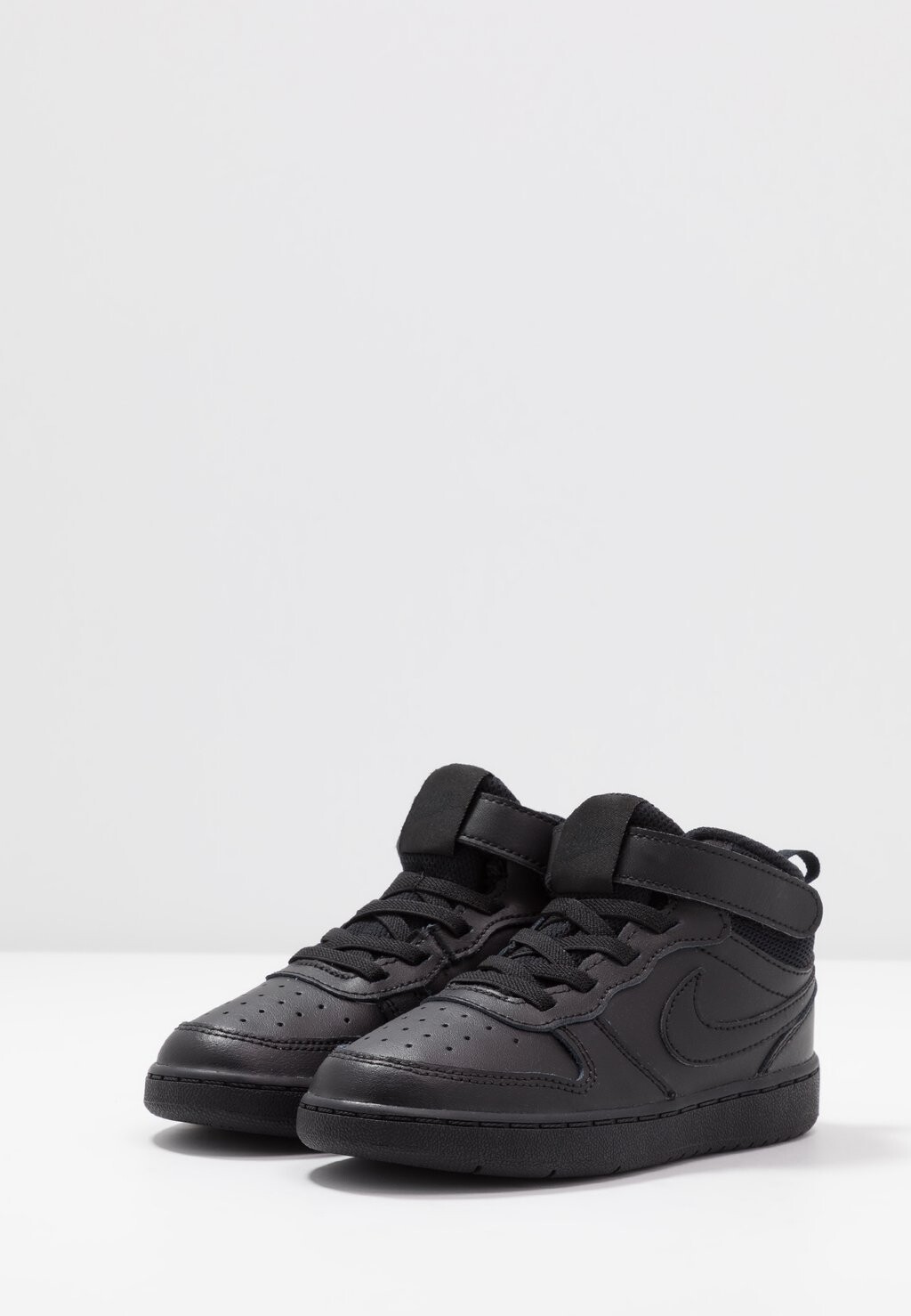 Высокие кеды Court Borough Mid Unisex Nike, черный — фото 4