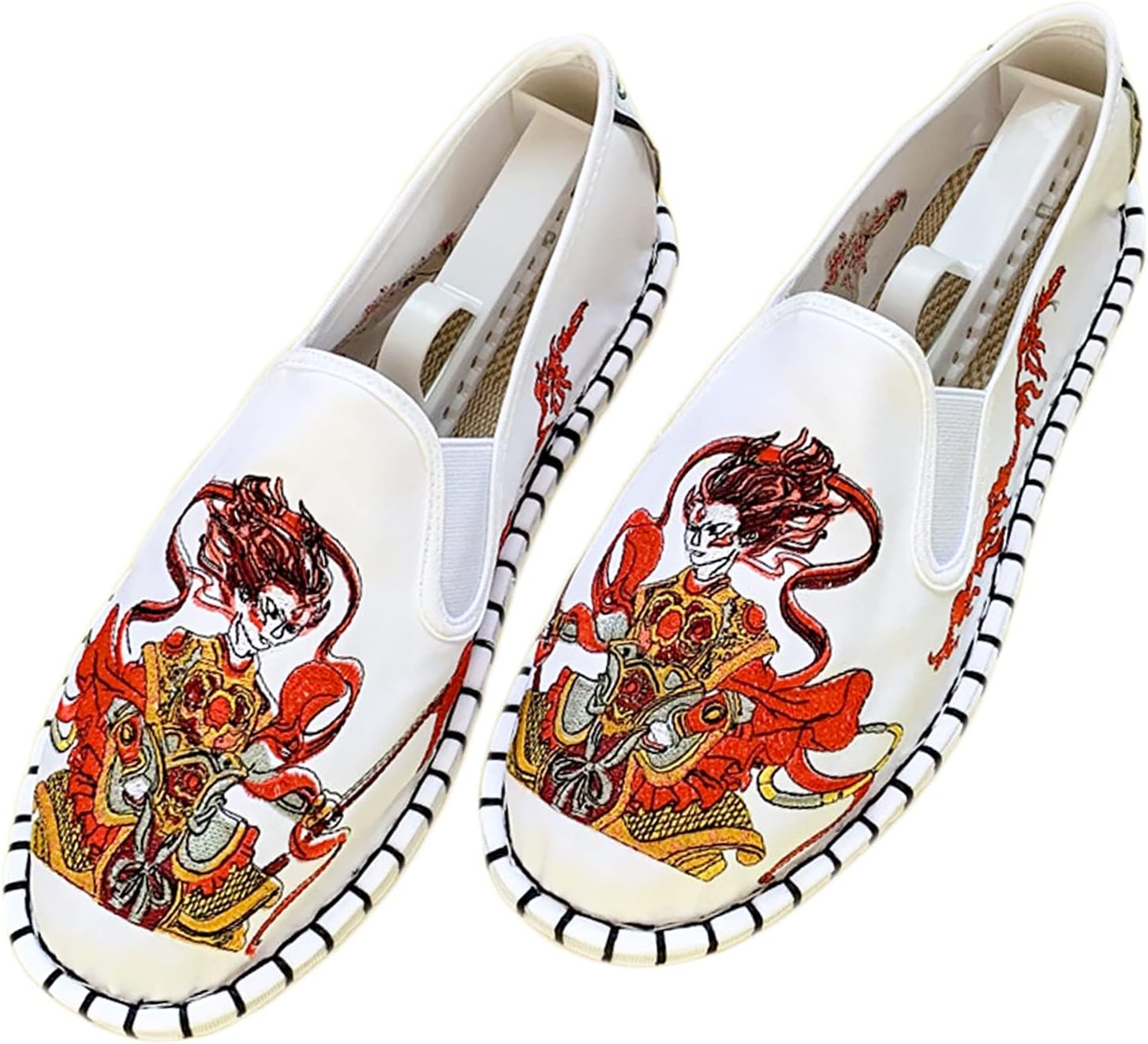 

Вышитые туфли для Тайцзи и кунг-фу Tinymori, 12 стилей, унисекс, холщовые спортивные туфли для боевых искусств, традиционные китайские слипоны с противоскользящей подошвой для мужчин и женщин, Nezha Warrior