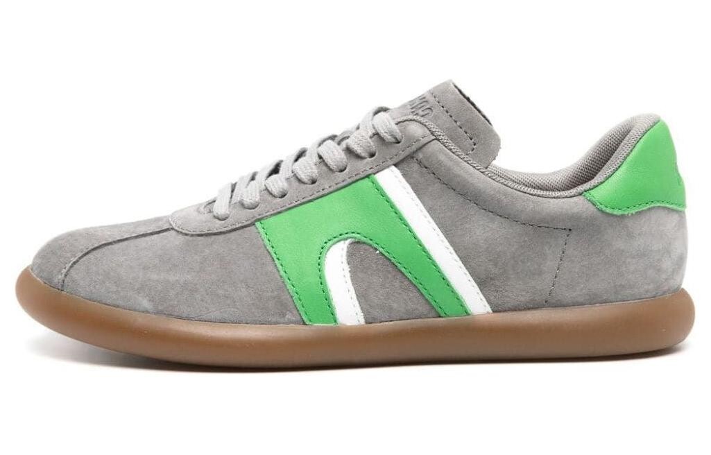 

Кроссовки CAMPER Pelotas Rubber-sole Leather Sneakers, серый