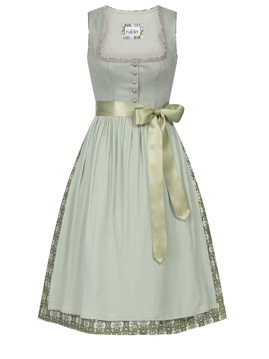 

Широкая юбка в сборку Trachtenhof Nübler Midi Gloria, зеленый