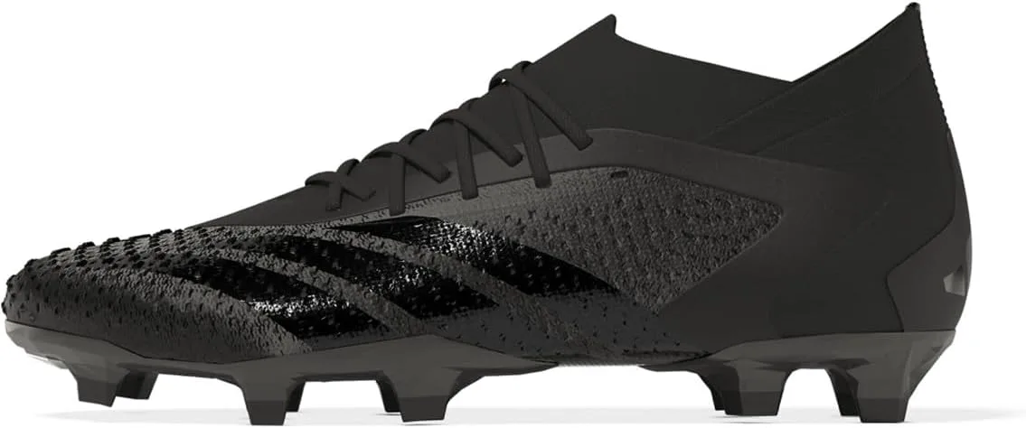 Мужские футбольные бутсы Adidas Predator Accuracy.1 для твердого грунта, черно-белый — фото 2