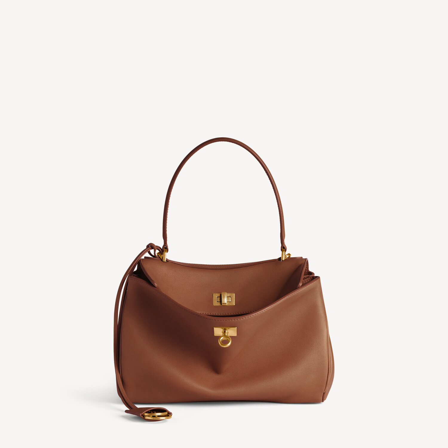 

Женская сумка rodeo small в цвете новый загар BALENCIAGA, новый загар