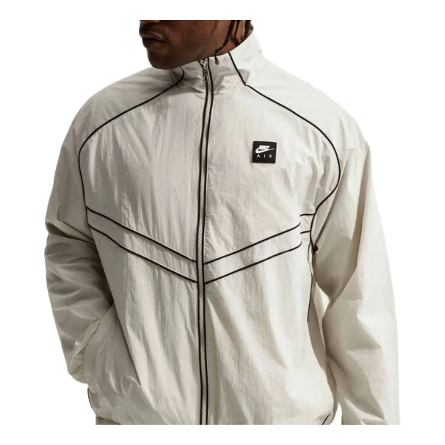 Куртка спортивного костюма Nike Air Windrunner 'Light Bone', бежевый