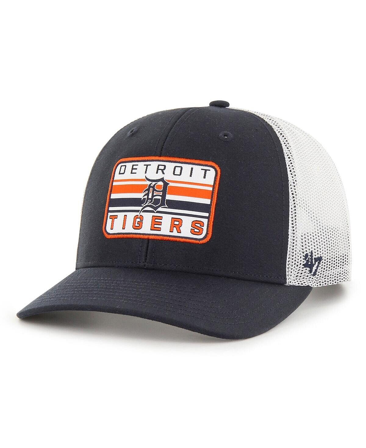 

Мужская темно-синяя регулируемая кепка Detroit Tigers Drifter Trucker '47 Brand