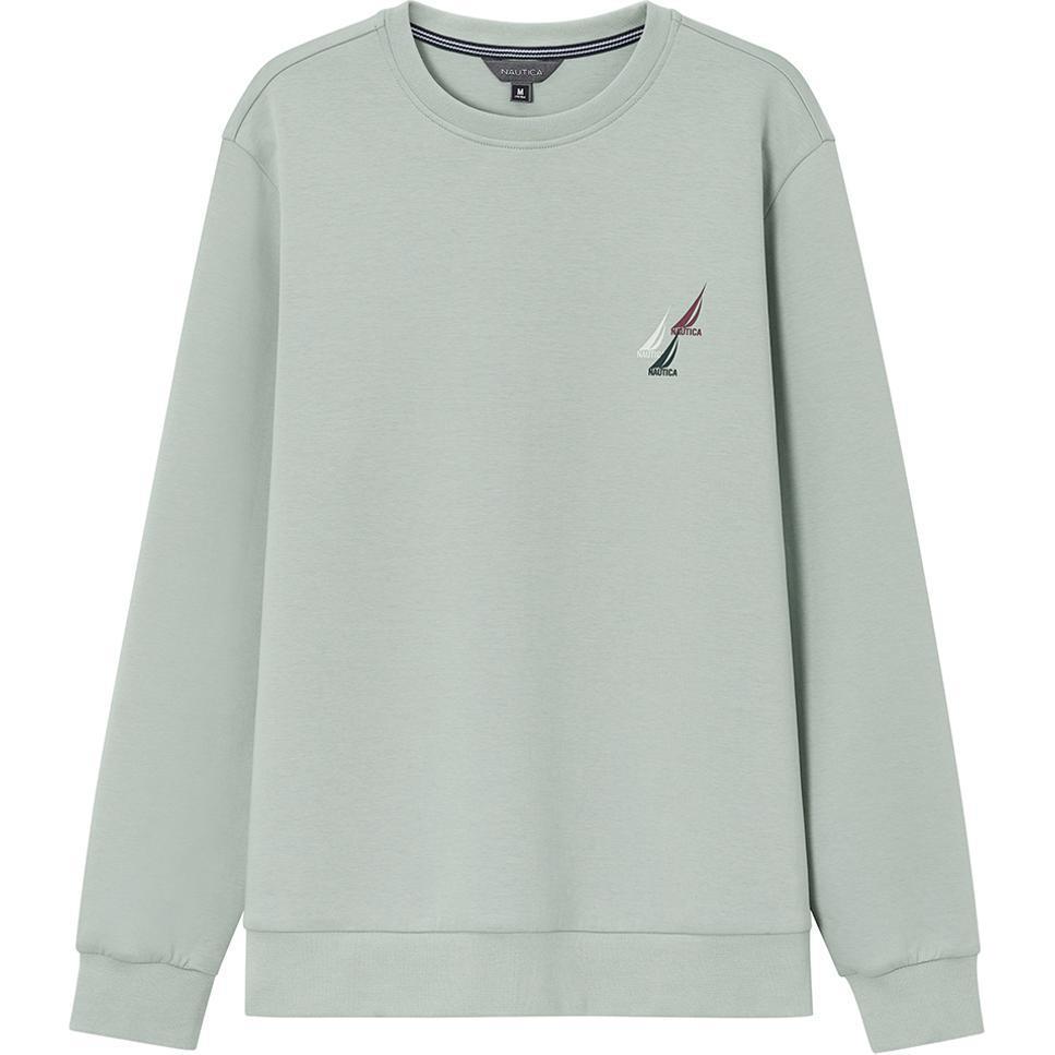 

Мужские толстовки с круглым вырезом, средней толщины Nautica, sky синий