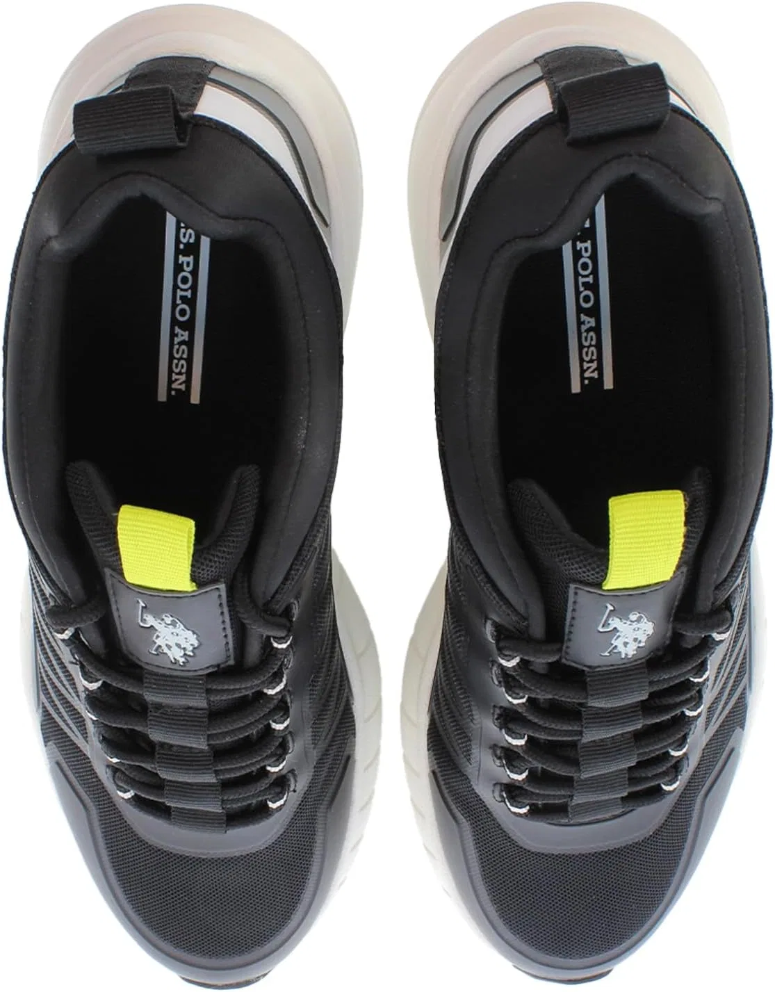 Кроссовки из сетчатой ​​ткани, US Polo Assn. SETH008M4T1 для мужчин U.S. Polo Assn., Black — фото 2