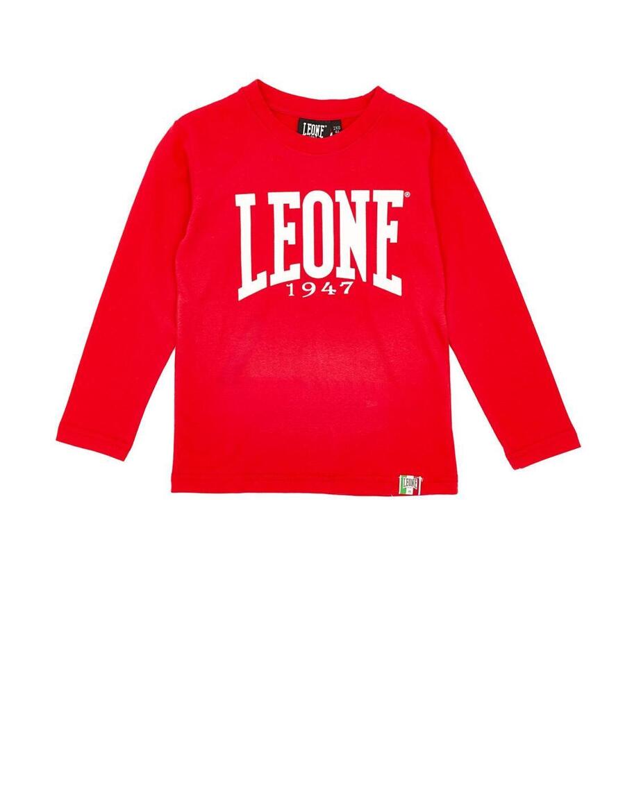 

LEONE 1947 APPAREL Простая футболка со львом для мальчиков с длинными рукавами