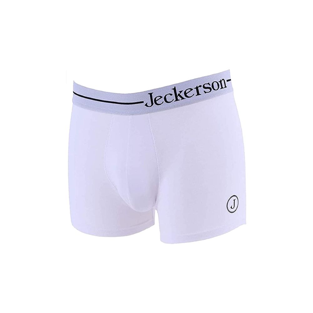 

Белые хлопковые мужские боксеры Jeckerson