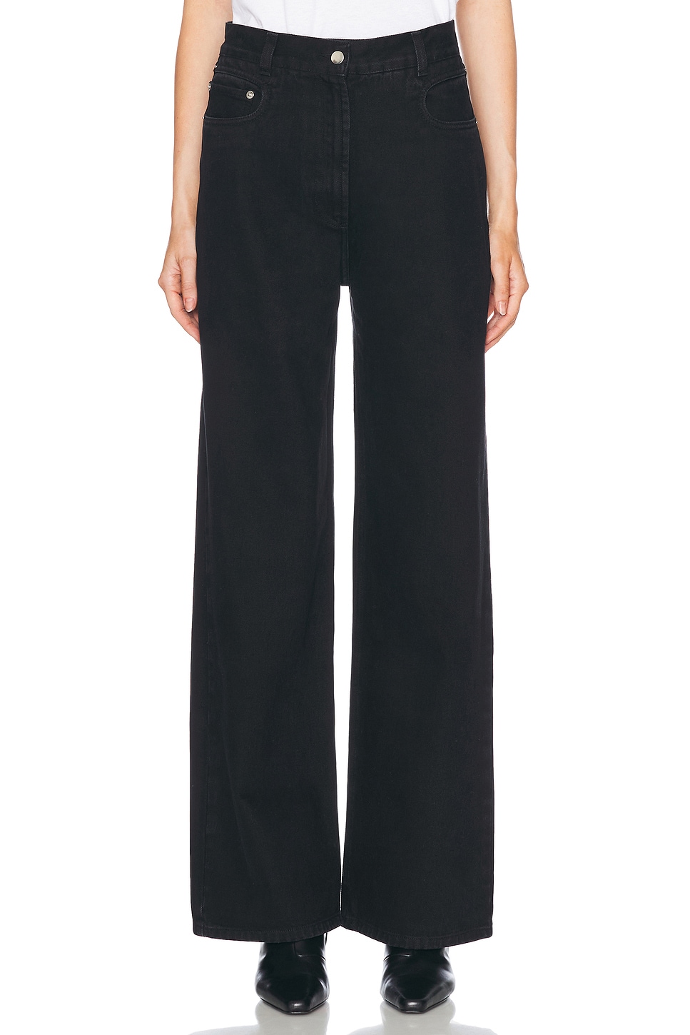 

Elipse Wide Leg Джинсы Beaufille, Black