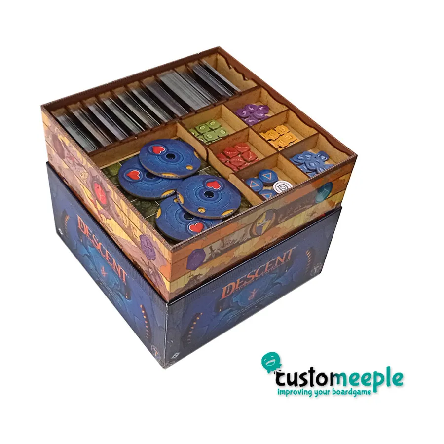 

Descent - Вставка, совместимая с Legends of the Dark, Tray Inserts (Customeeple)