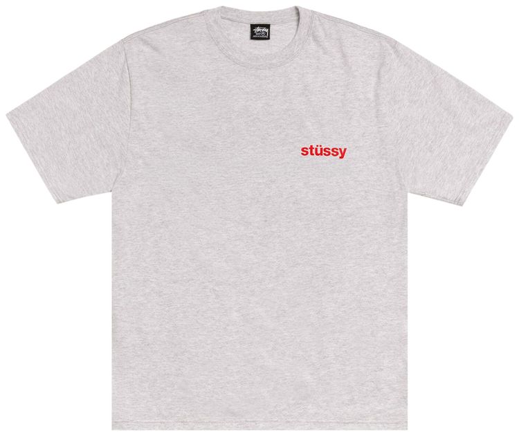 

Футболка Stussy Built Tough Tee, серый