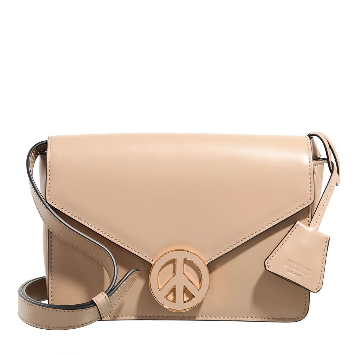 

Сумка через плечо Moschino, бежевый
