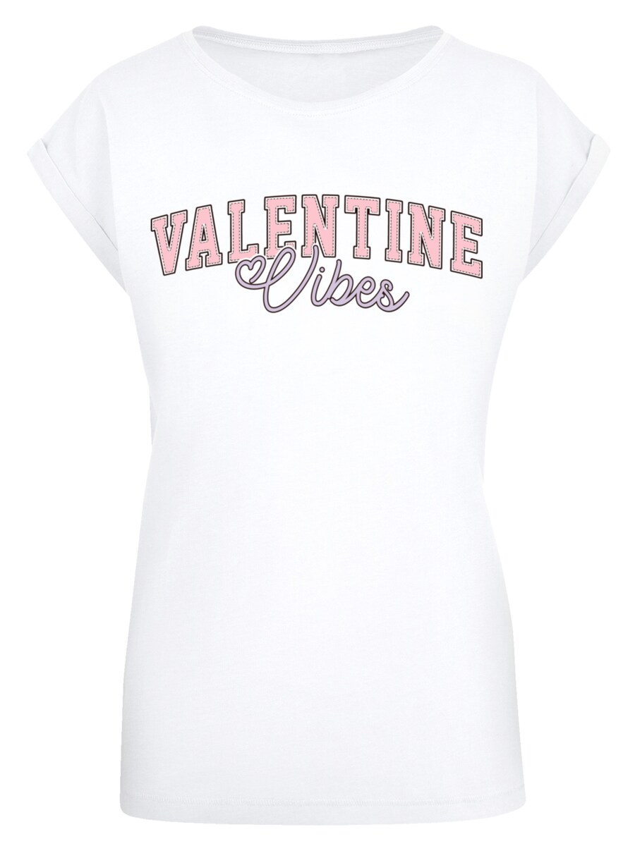 

Рубашка F4NT4STIC Valentinstag Valentine Vibes, белый