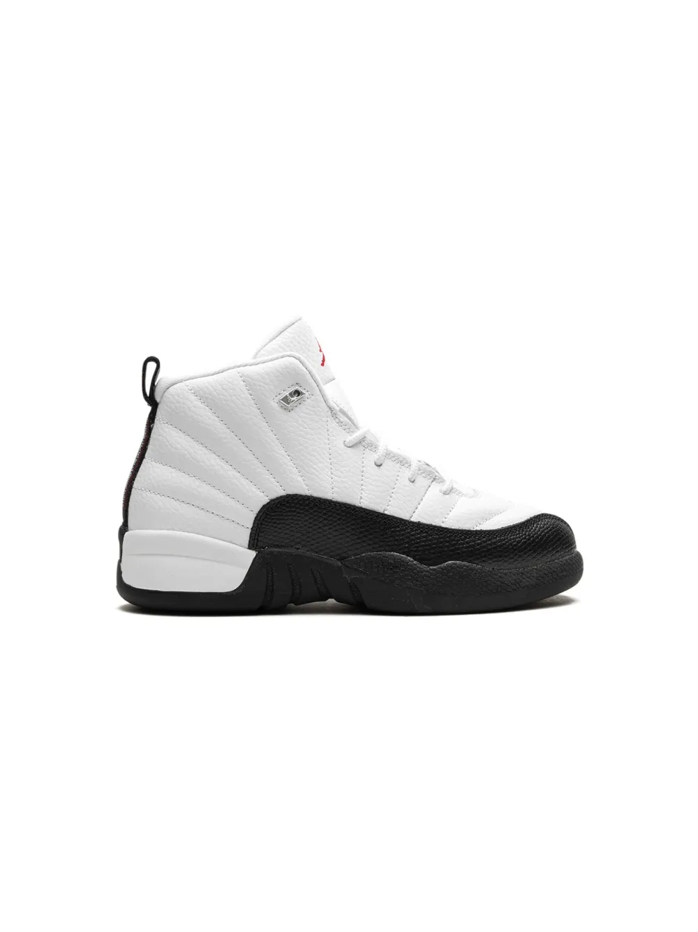 Кроссовки Air Jordan 12 Red Taxi Jordan Kids, белый — фото 2