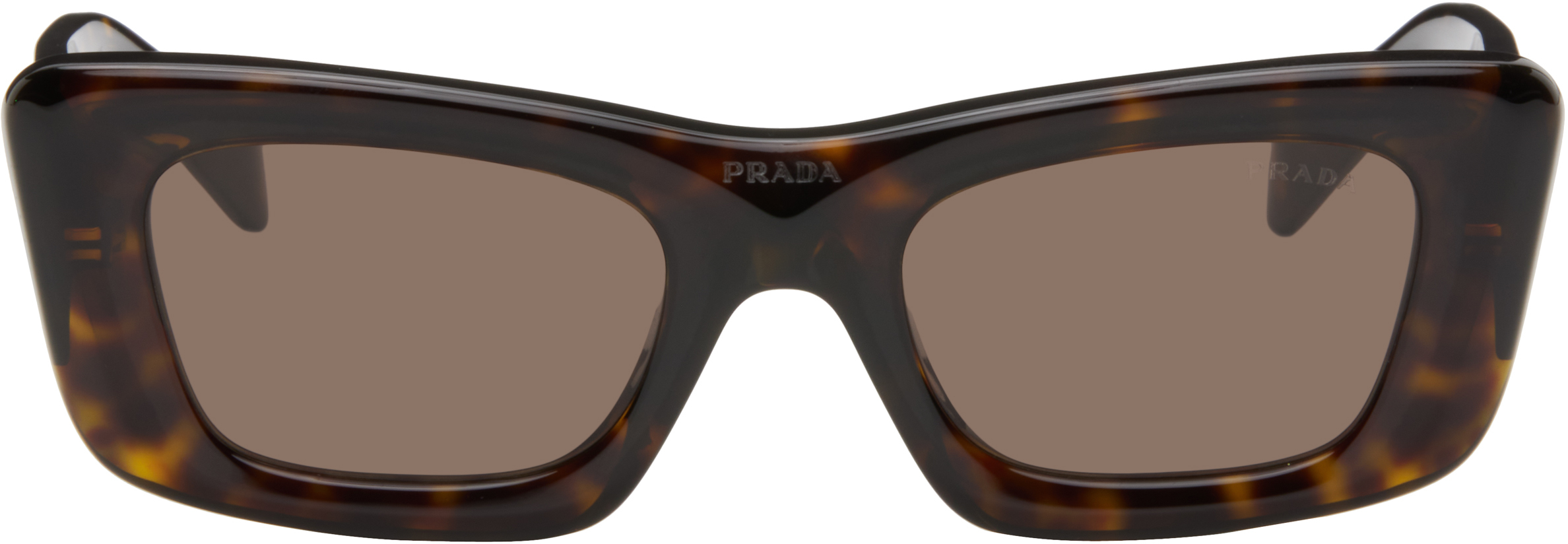 

Солнцезащитные очки «кошачий глаз» квадратной формы Prada Eyewear