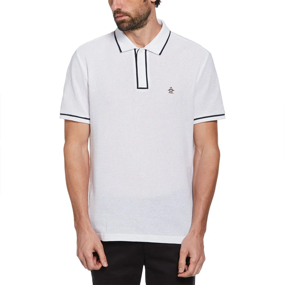 

Поло с коротким рукавом Original Penguin Earl Mesh, белый