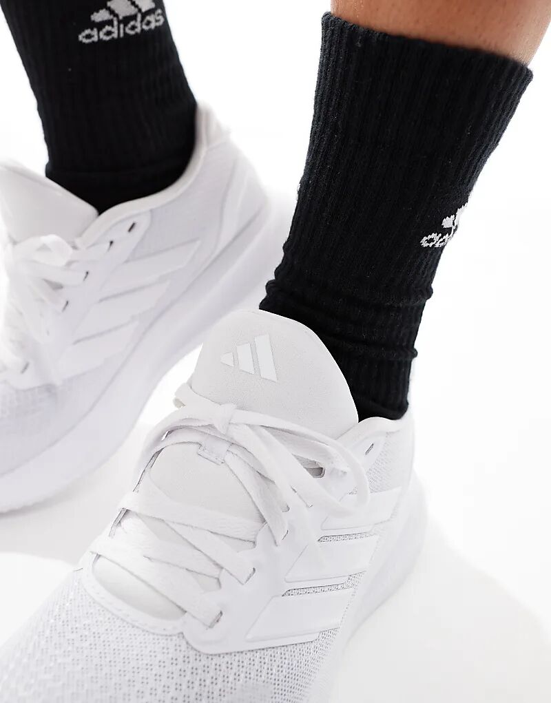 Кроссовки adidas Running Runfalcon белого цвета adidas performance — фото 3