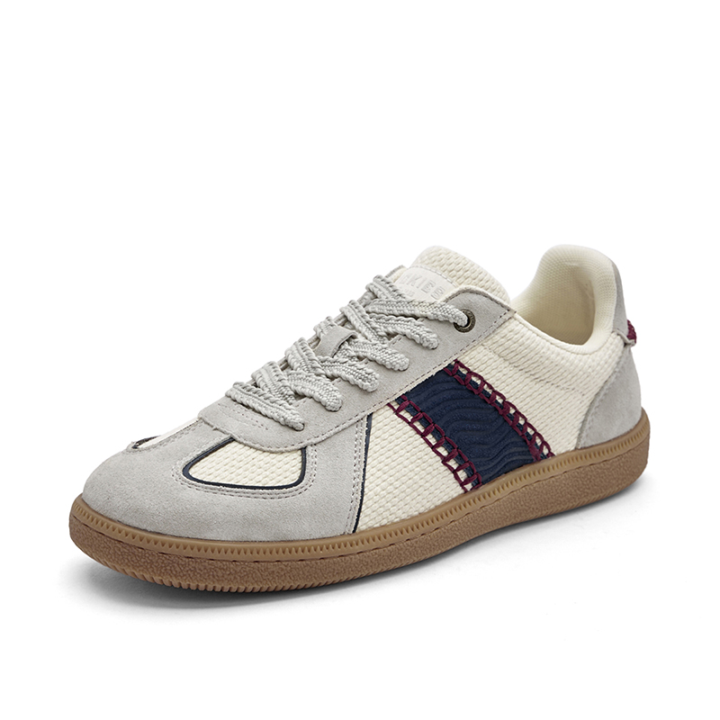 Dickies Легкие мужские скейтерские кеды низкие бело-серо-зеленые, цвет White Gray Green — фото 2