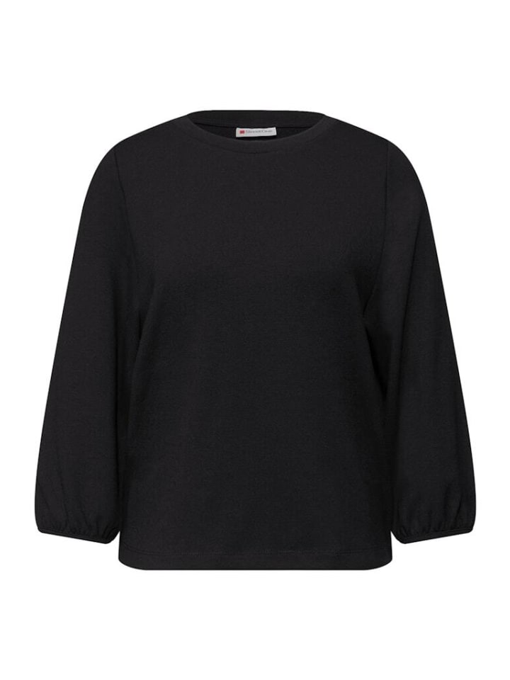 

Рубашка с длинными рукавами черного цвета Street One