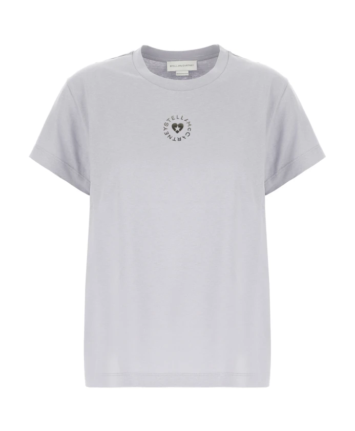 

Повседневная хлопковая футболка для мужчин Stella Mccartney, синий