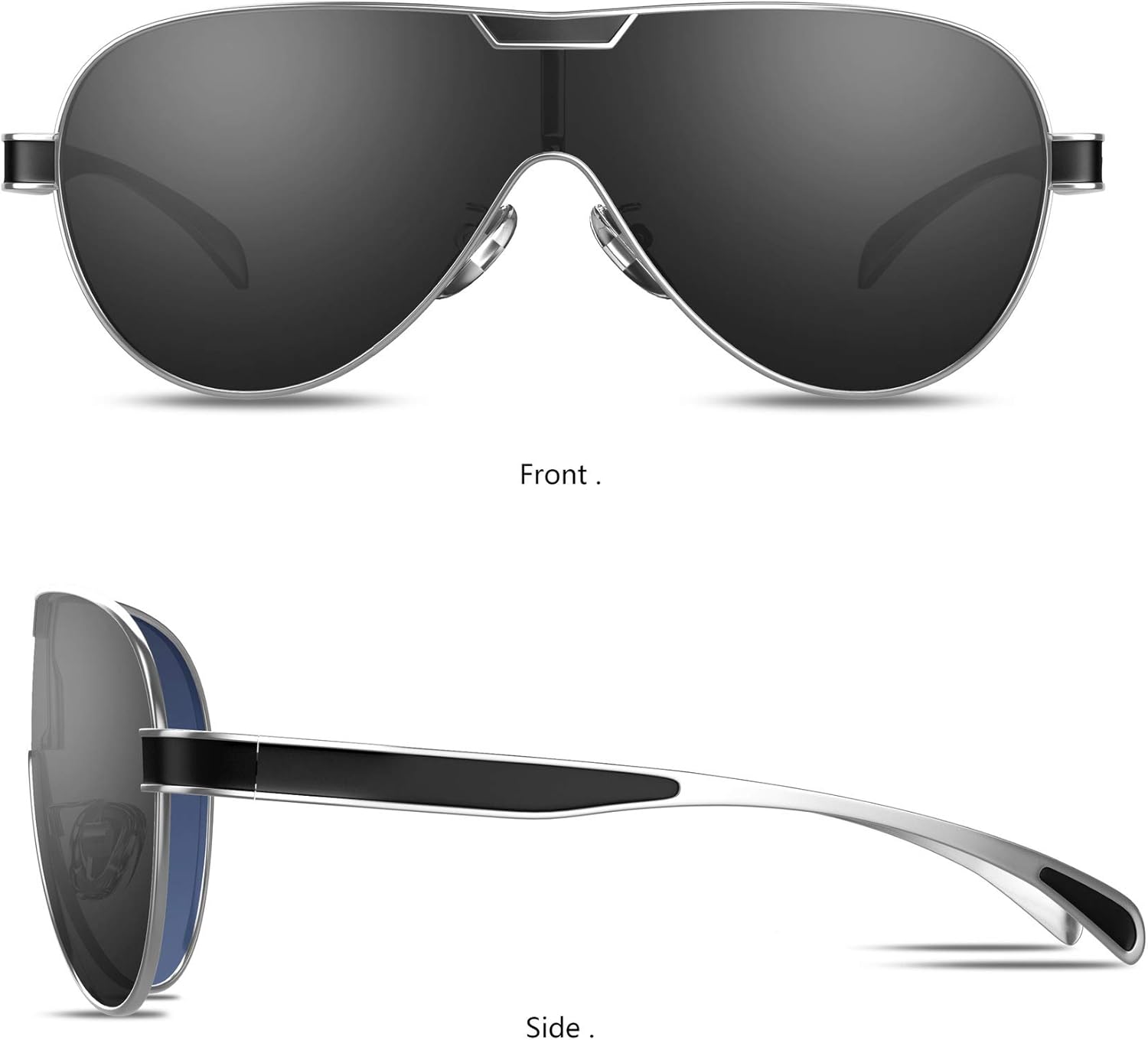 

Мужские поляризованные солнцезащитные очки для женщин, модные ретро-очки с зеркальными линзами, для вождения, рыбалки, защита от УФ-излучения UV400, оправа из сплава, Y162 (03) QLSXTM, 03