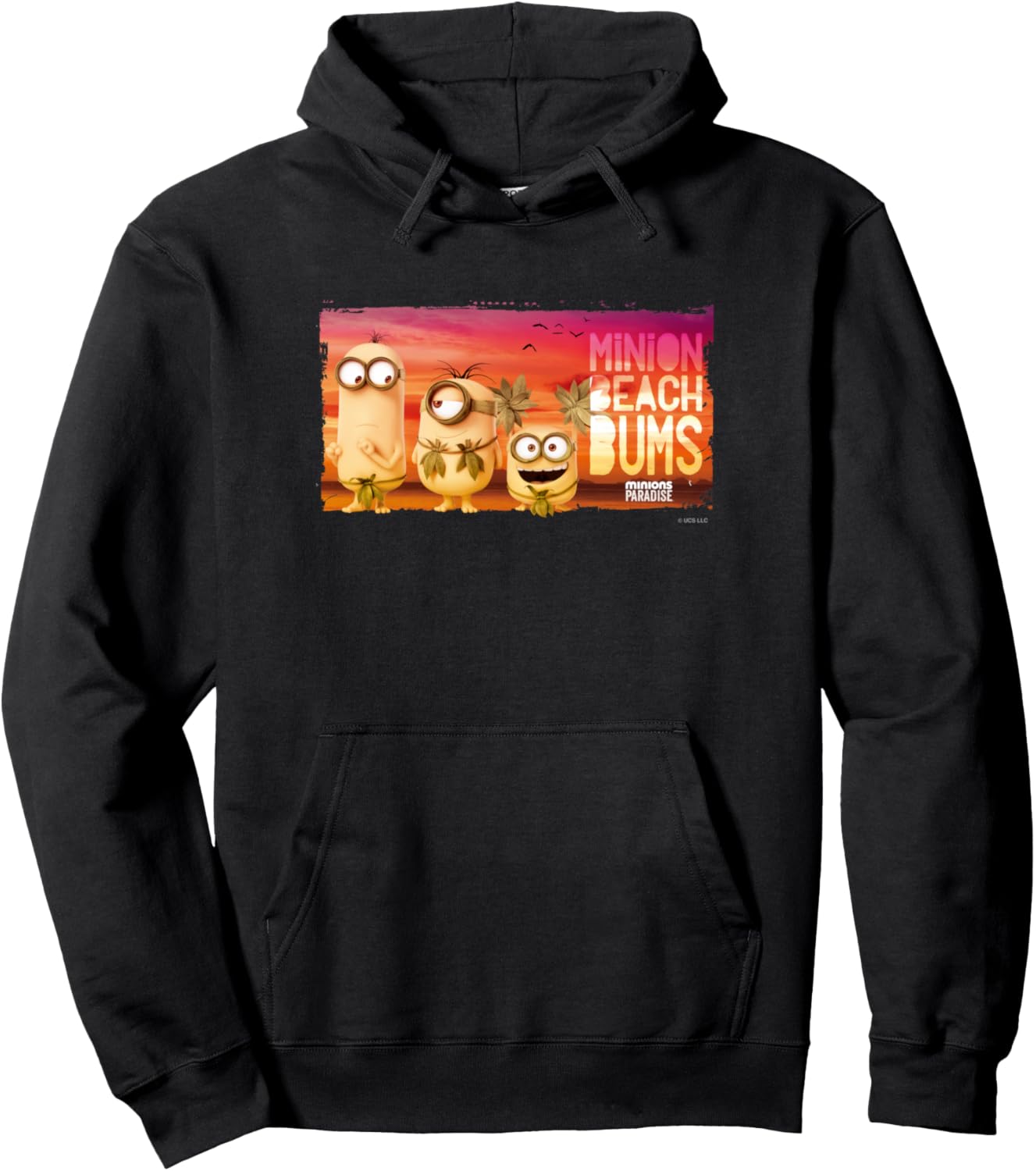 

Толстовка Minion Beach BUMS Minions, черный