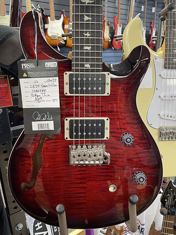 

Электрогитара PRS CE 24 Semi-Hollow Fire Red Burst