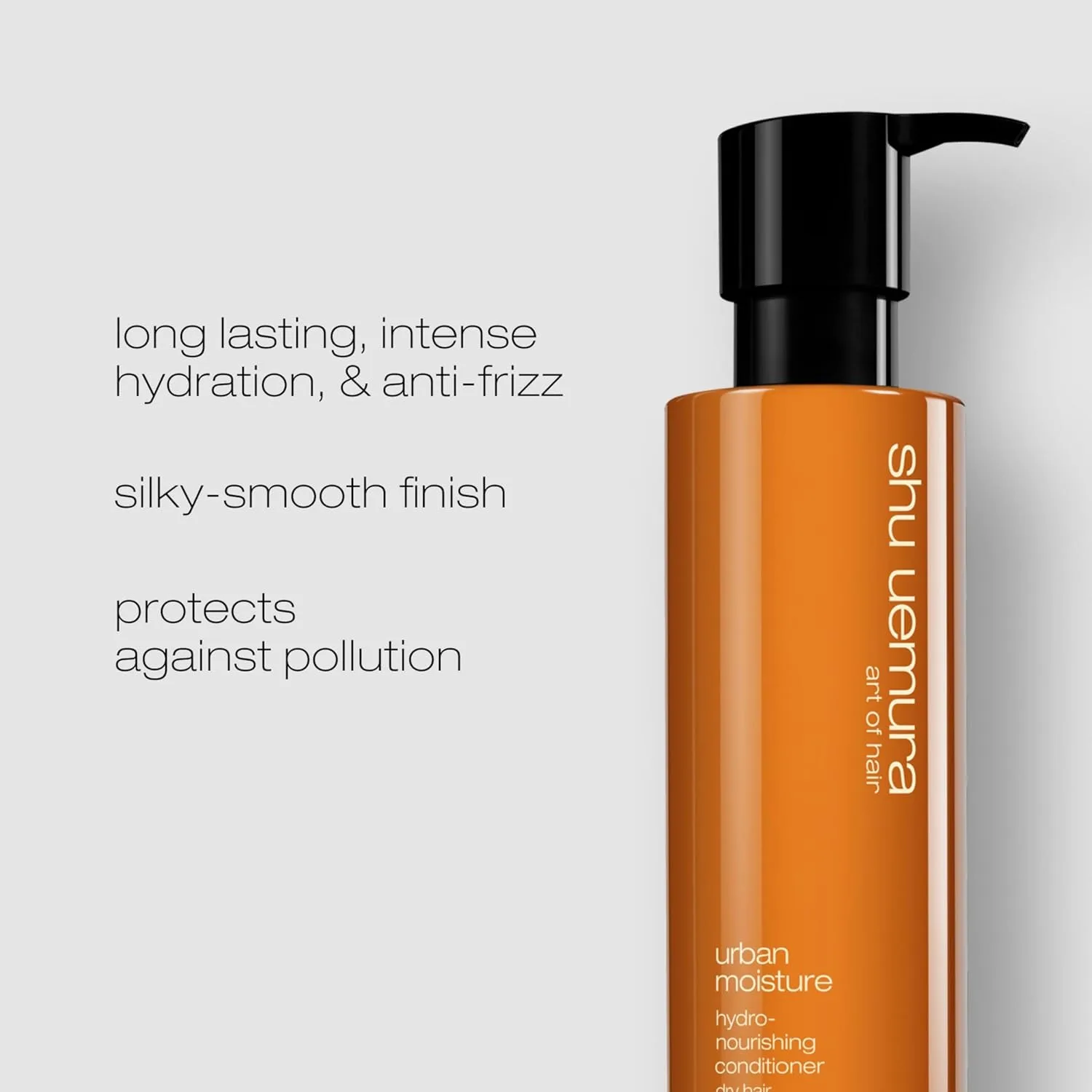 Shu Uemura Art of Hair Urban Moisture Hydro-Nourishing Deep Conditioner - Распутывает, разглаживает и уменьшает пушистость, увлажняет и питает сухие волосы, борется с загрязнением окружающей среды. 237 мл (1 шт.), red — фото 3
