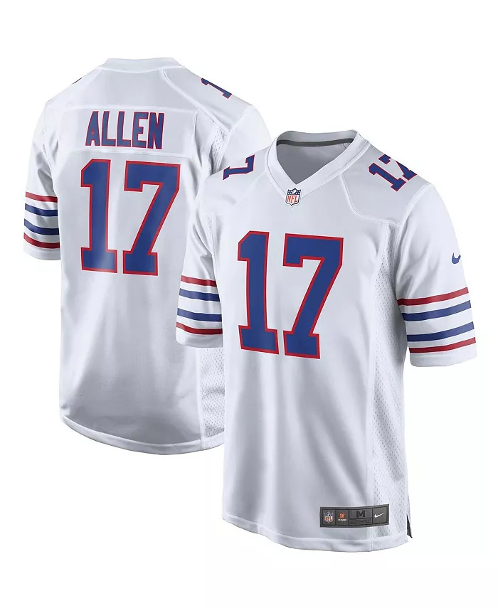 

Детская игровая футболка Buffalo Bills Джоша Аллена для мальчиков и девочек Nike, синий