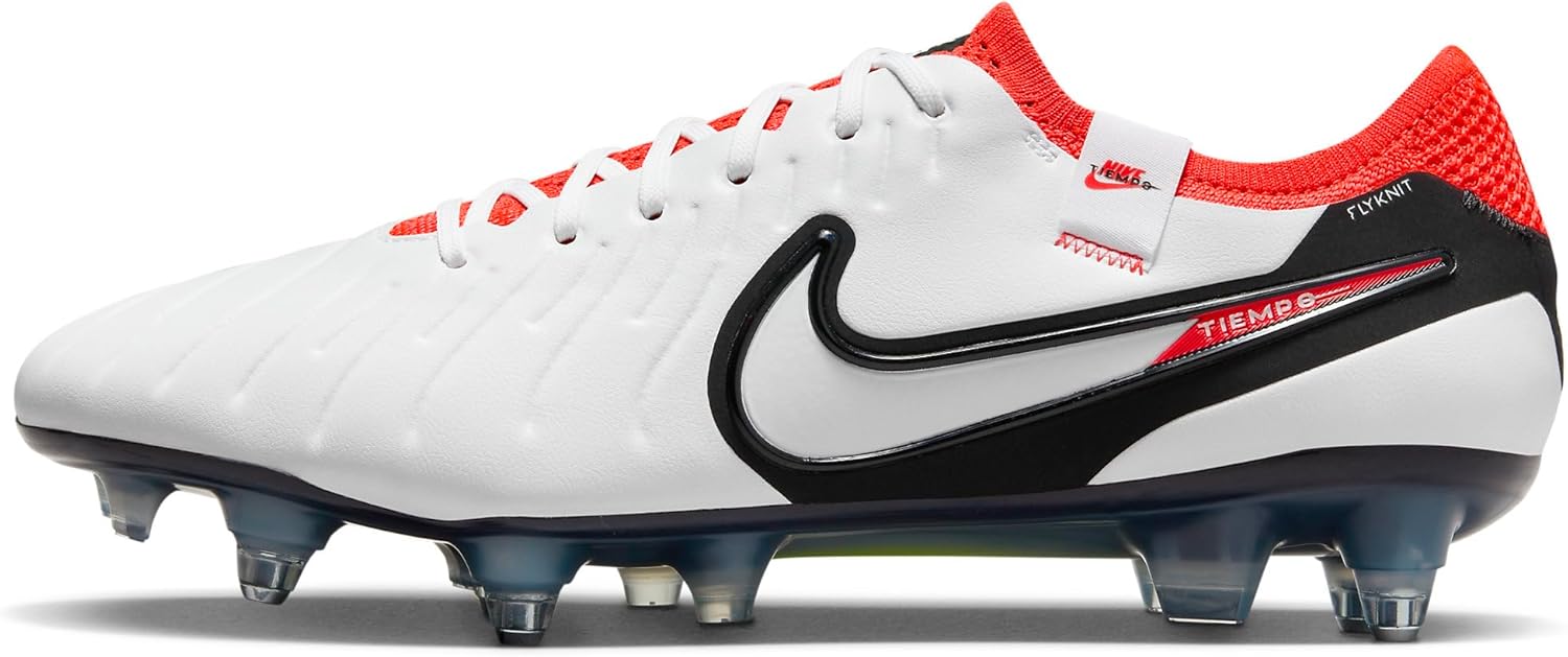 

Футбольные бутсы Nike Legend 10 Elite Sg-Pro Ac мужские Dv4329, White Black Bright Crimson 100