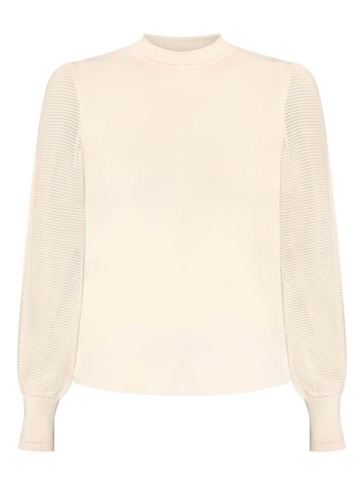 

Zero Свитер с высоким воротником цвета яичного ликера