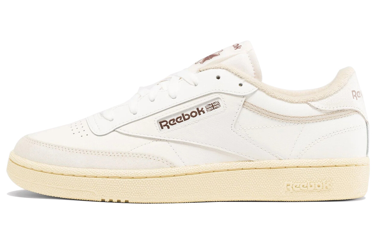 

Кроссовки Reebok Skateboarding Shoes Unisex Low-top White/Beige, цвет Off White