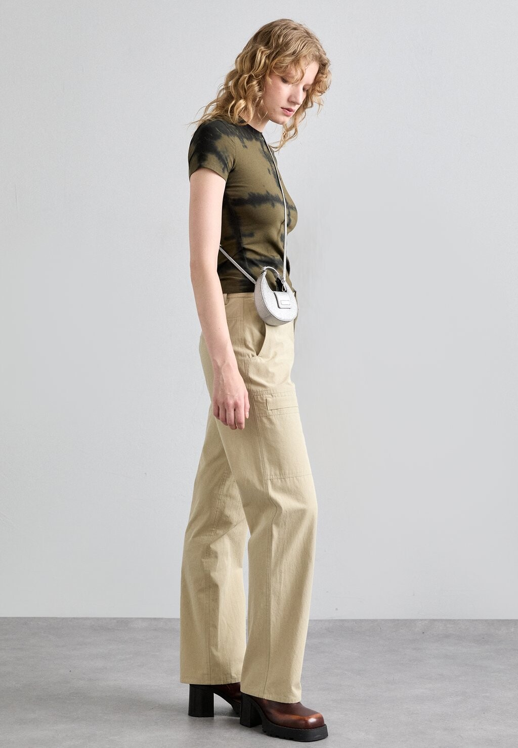 

Тканевые брюки SYDNOR PANTS Proenza Schouler White Label, бежевый