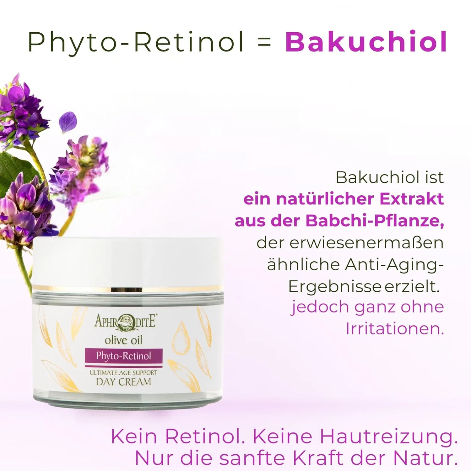 Крем для лица Aphrodite — Дневной Anti-Ageing & Firming для лица с фито-ретинолом, 50 мл — фото 3