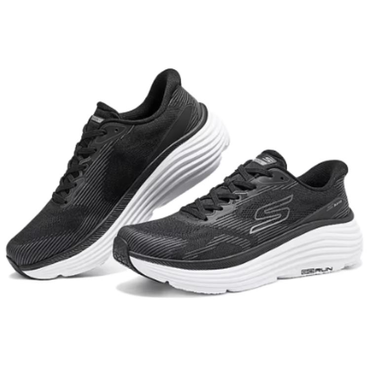 Skechers Мужские беговые кроссовки GO Comfortable And Lightweight Fabric Breathable And Resilient черные — фото 3