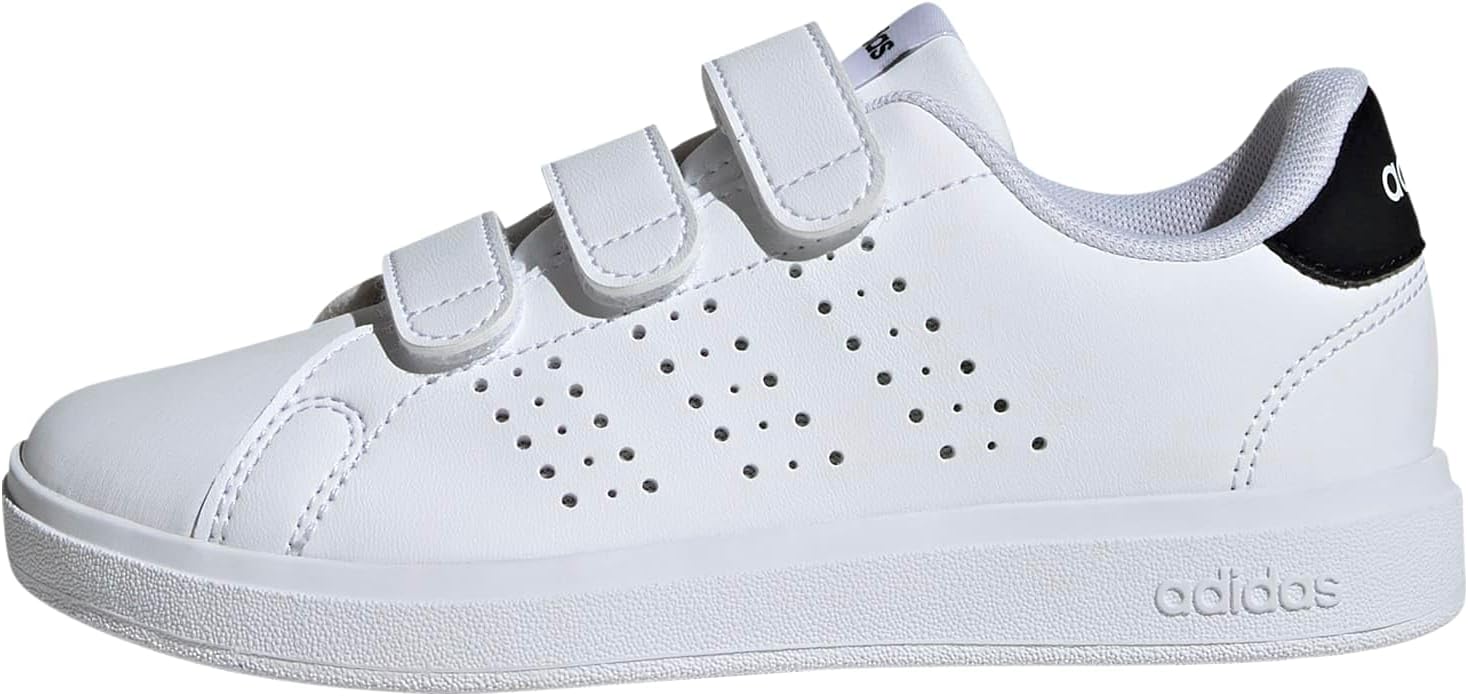 

Кроссовки adidas Advantage Base 2.0 для детей, унисекс для взрослых, белый/черный