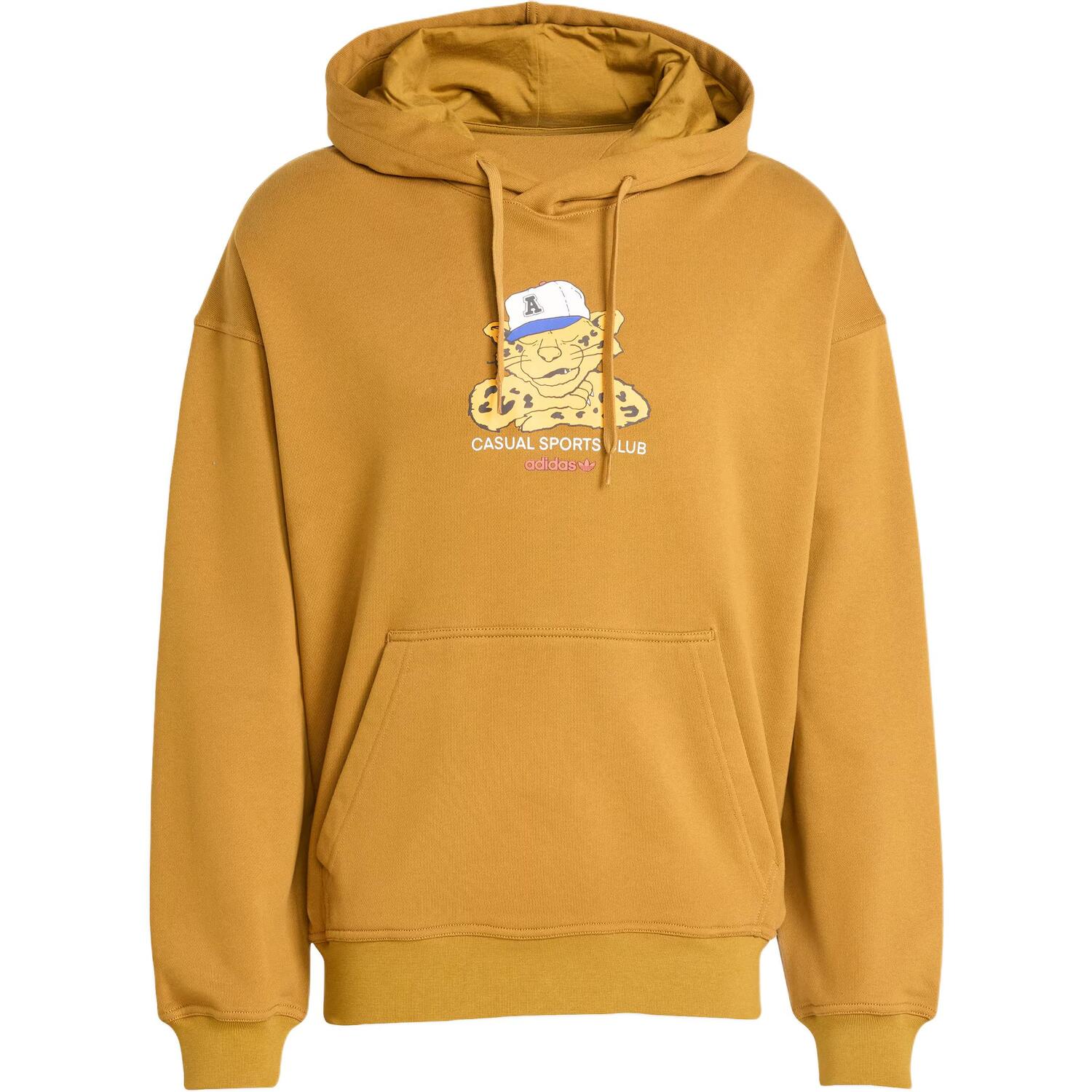 

Свободная толстовка SS25 мужская Adidas Originals, бронзовый