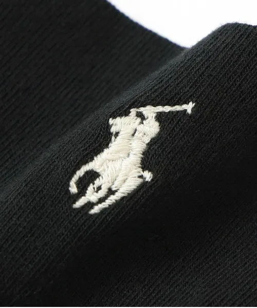 Носки короткие Polo Ralph Lauren с логотипом, светло-жёлтые — фото 2