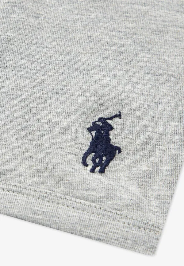 Трусы 5 шт Polo Ralph Lauren, офисный синий/бежевый/голубой — фото 4