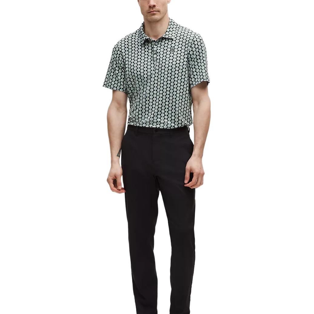 

Поло SportPolo мужская Lululemon, зеленый/мультиколор