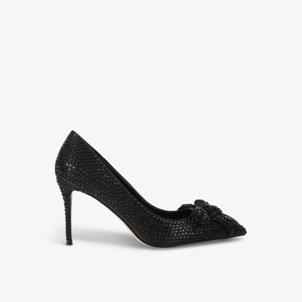 Корты Belgravia, украшенные кристаллами Kurt Geiger London, черный