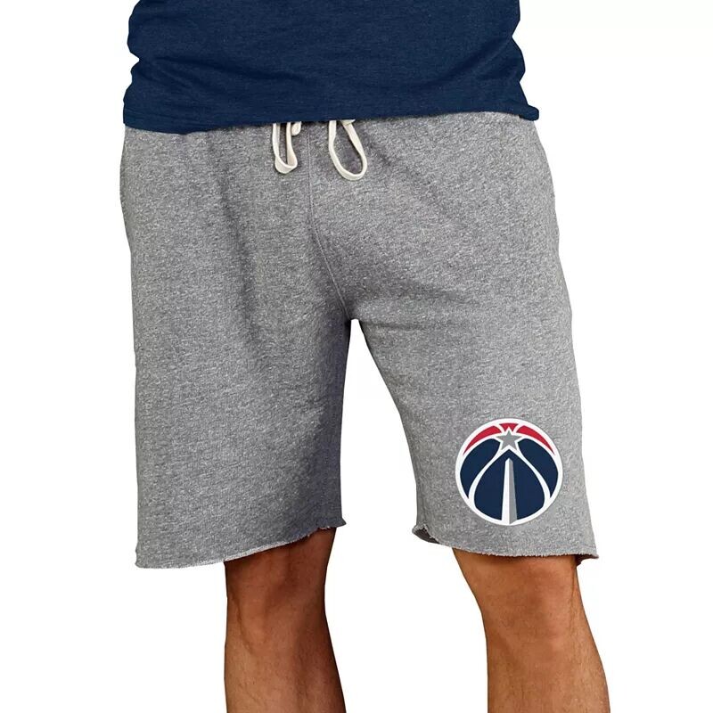 

Мужские серые шорты College Concepts Sport Washington Wizards для массового рынка