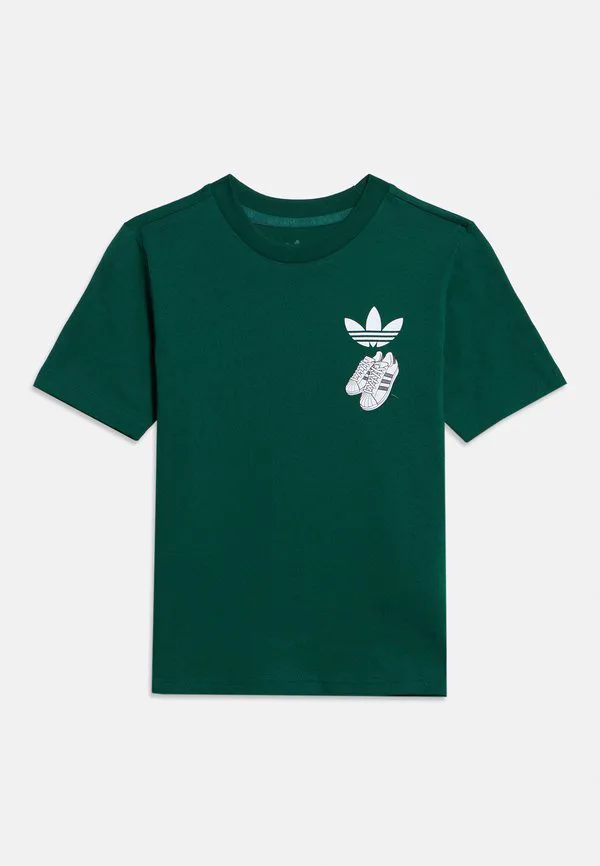 Футболка унисекс с принтом «суперзвезда» Adidas Originals, Collegiate Green — фото 3
