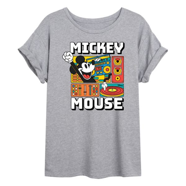 

Футболка Wave Form от юниоров с Микки Маусом Disney, серый