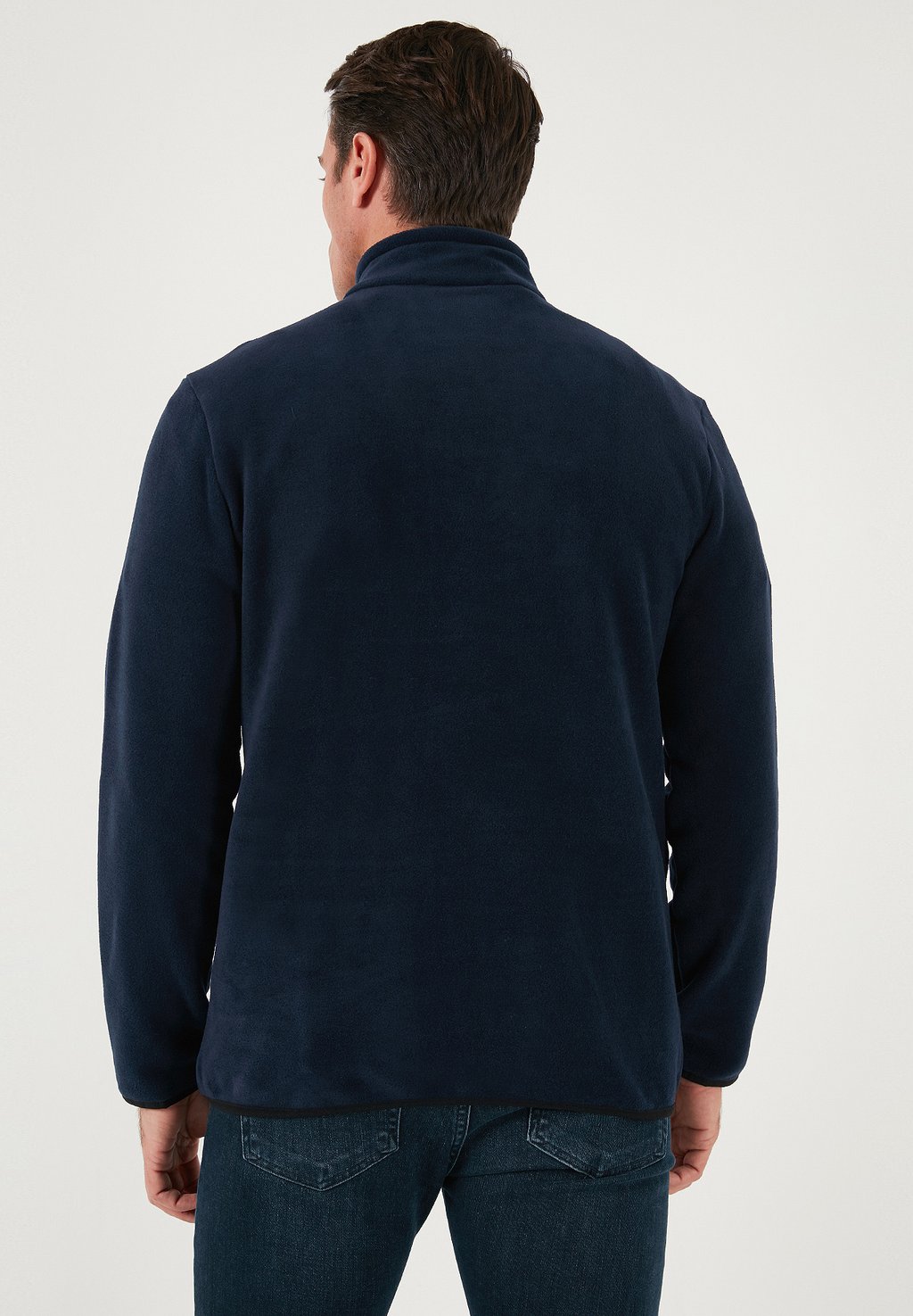 

Флисовый джемпер REGULAR FIT Buratti, темно-синий