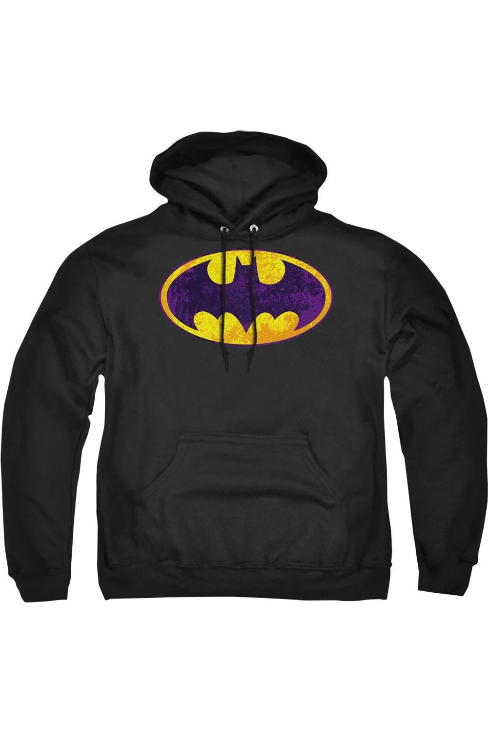 

Толстовка с капюшоном Batman Bm Neon Distress Logo для взрослых Gildan, черный