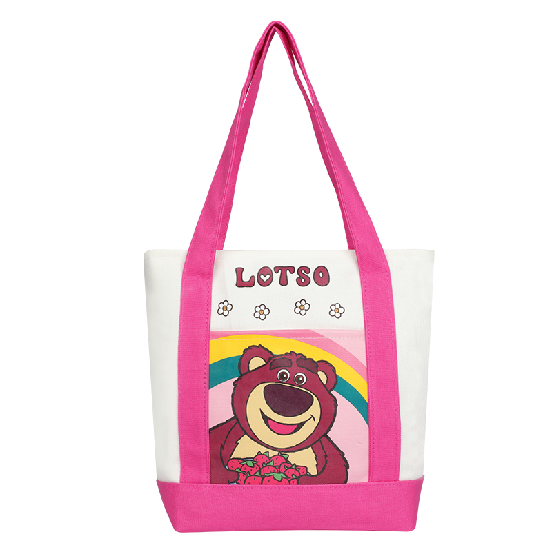 

Disney Коллекционная холщовая сумка Лотсо Микки унисекс мультиколор, Strawberry Bear Large Size